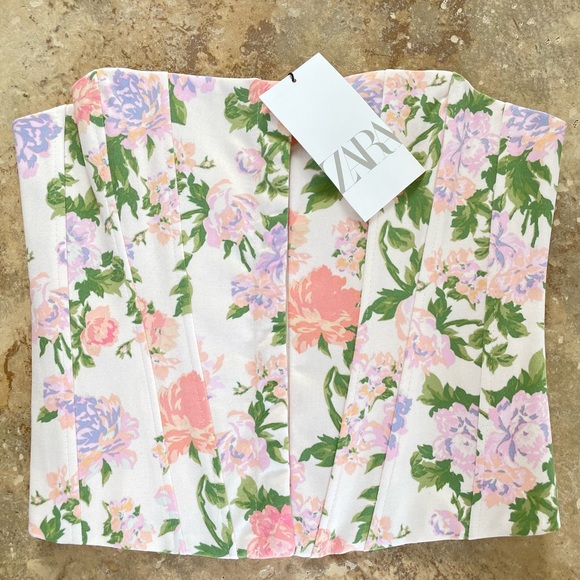 Zara Tops - Zara corset top size s *NWT*